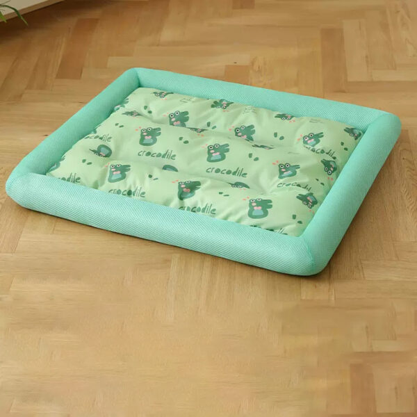 MADDEN  Summer Cooling Pet Cat Bed Cushion Ice Pad Dog Sleeping Square Mat for Puppy Dogs Cats Pet Kennel Top Quality Cool Cold - Image 7
