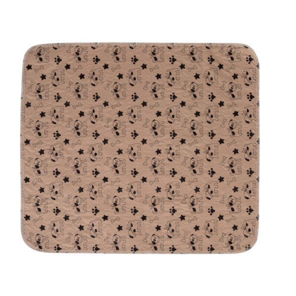 Waterproof Dog Pet Diaper Mat Reusable 3 Layer Absorbent Dog Bed Cat Diaper Pad Bone Paw Print Seat Cover Mat for Sofa Bed Floor - Image 12
