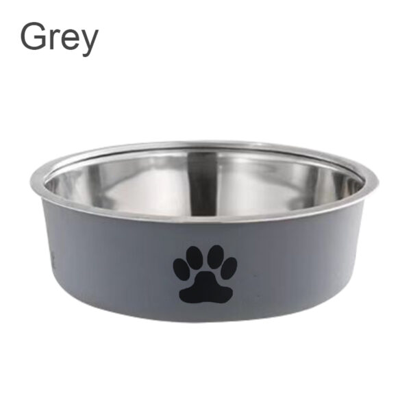 Dog Water Bowl with Non-Slip Rubber Base And Cats And Dogs Drinking Water Feeding Pet Bowl Stainless Steel Pet Feeders Pets Dogs - Image 9