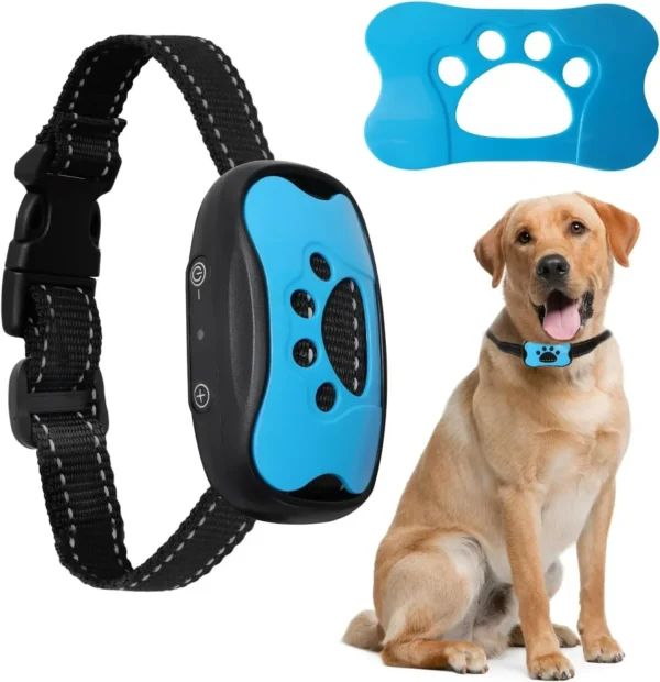 Pet Dog Anti Barking Device USB Rechargeable Dogs Training Collar Ultrasonic Stop Barking Vibration Anti Bark Collar - Image 8