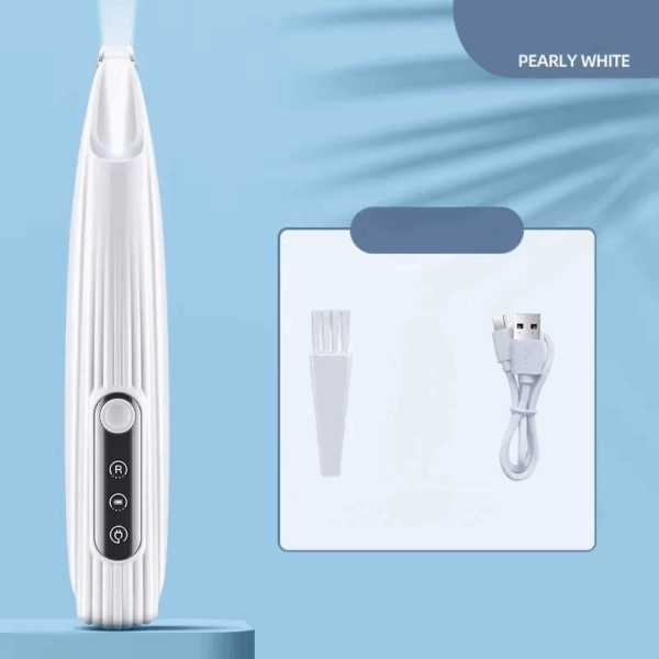 Type C Dog Paw Trimmer with LED Light Waterproof Pet Hair Trimmer with LED Display Dog Clippers for Grooming 18mm Widen Blade - Image 9
