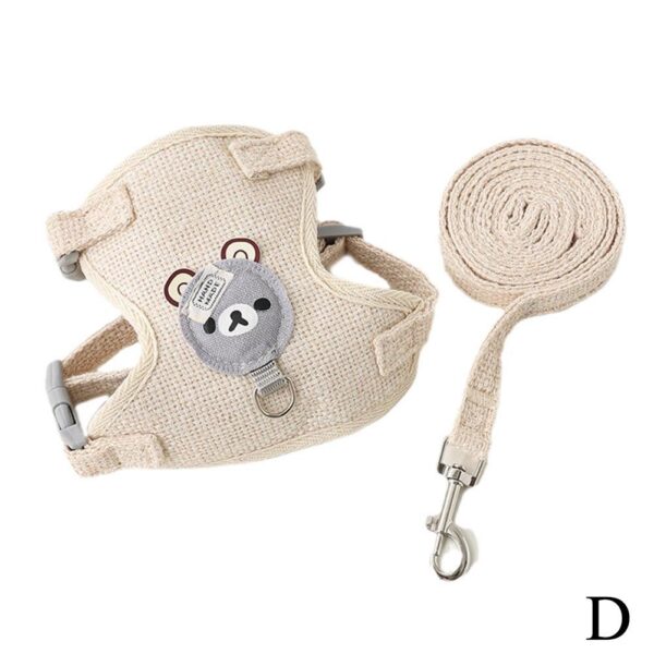 Undershirt Style Pet Leash Adjustable Cat Dog Harness Breathable Leash  Convenient Pet Vest For Small Dog Cat Supplies2025new - Image 8