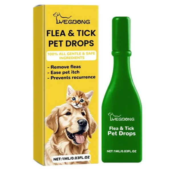1pcs Dogs And Cats Anti Flea Drops Lice Remove Relieve Supplies Repellent Treatment Insect External Drops Itching Pet Tick T9e2 - Image 7