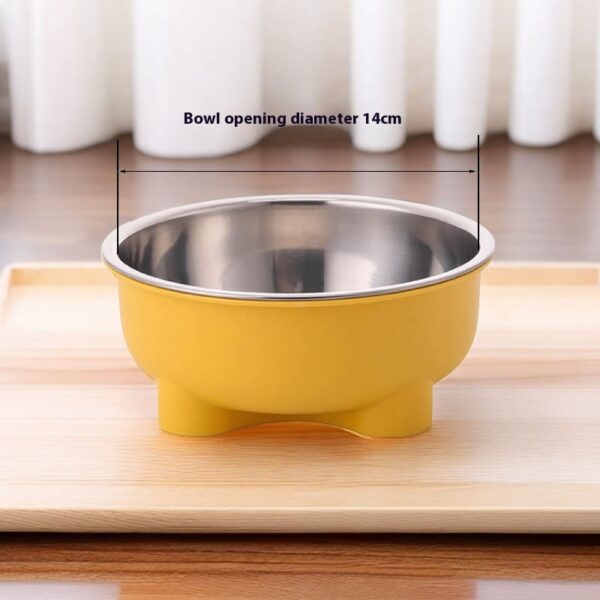 Eco-Friendly Stainless Steel Pet Bowl - Detachable Design, Smooth Rim & Cross Base for Stability, Easy Clean Cat Dog Dish - Image 6