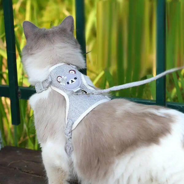 Undershirt Style Pet Leash Adjustable Cat Dog Harness Breathable Leash  Convenient Pet Vest For Small Dog Cat Supplies2025new - Image 4
