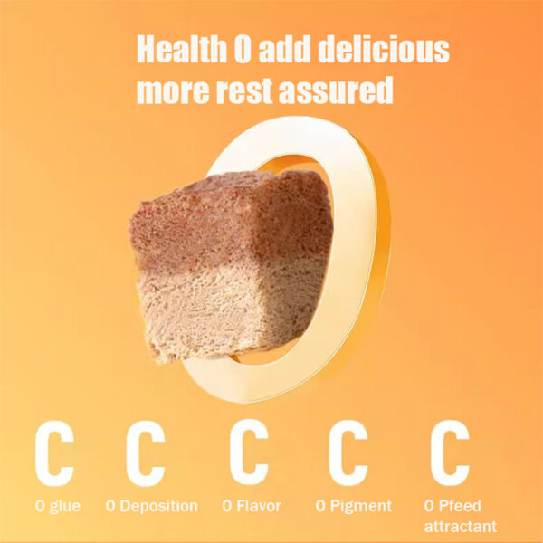 Small frozen double-layer freeze-dried chicken liver and chicken breast nutrition fattening rabbit blood freeze-dried dog snacks - Image 4