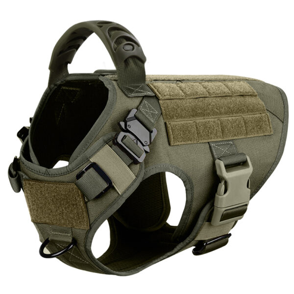 Large Dog Harness And Leash Set Pet German Shepherd Malinois Training Walking Vest Dog Harness And Collar For Medium Large Dogs - Image 10