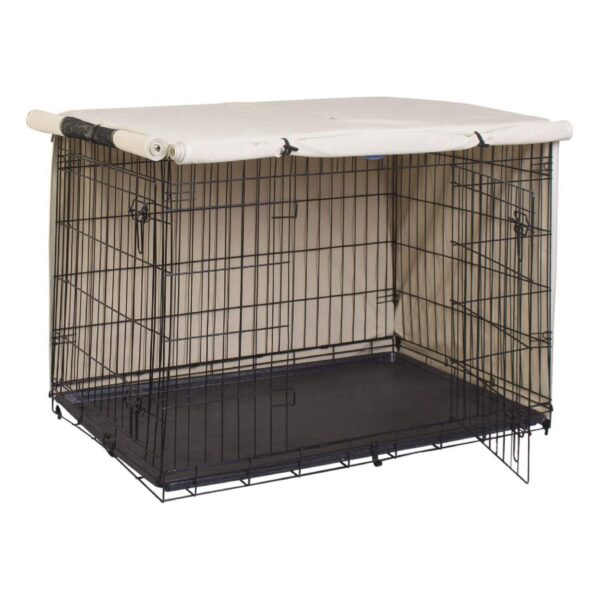 2X Dog Crate Cover Oxford Cloth Pet Kennel Cover Universal Fit For 36 Inches Wire Dog Crate-ABYA - Image 3