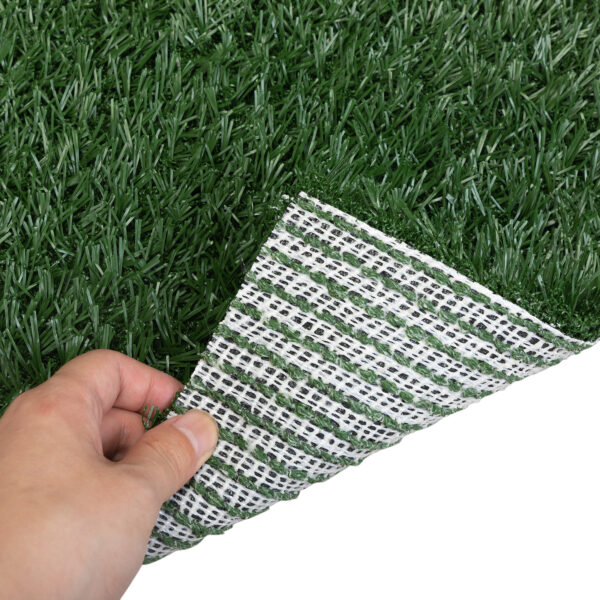 2PCS Realistic Artificial Grass Rug for Pet Potty Training, Synthetic Dog Pee Grass Turf Patch Carpet Pad for Indoor Outdoor - Image 6