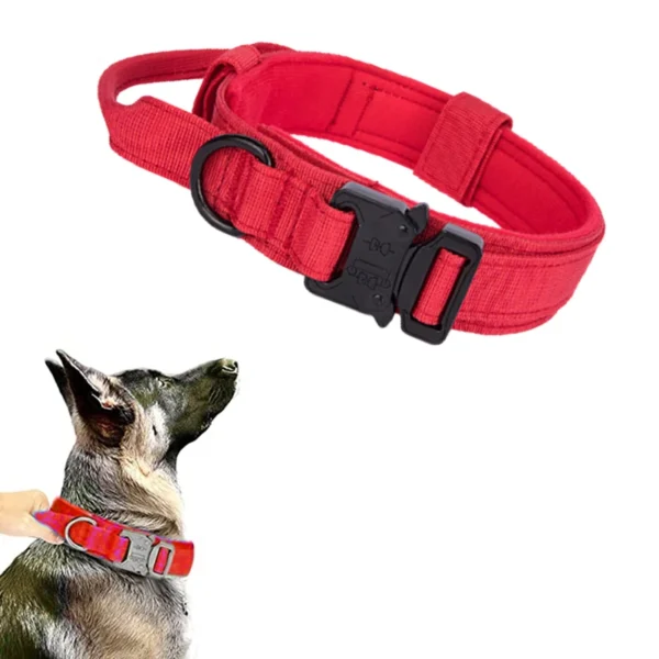 Durable Tactical Dog Collar Leash Set Adjustable Military Pet Collar Leash Medium Large Dog German Shepherd Training Accessories - Image 15