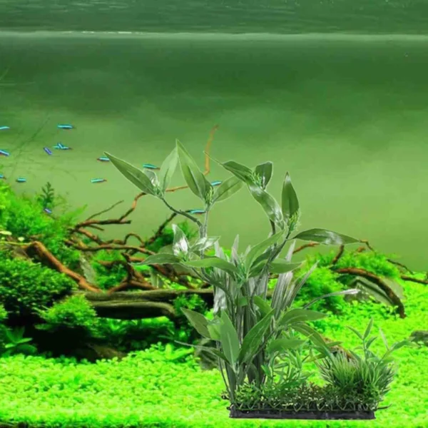 Great Fish Aquarium Decorations Nontoxic Decorative Artificial Weeds Water Ornament Plant Aquarium Plants Grass Accessories - Image 5