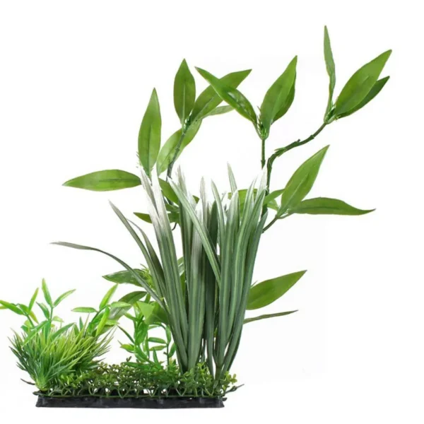 Great Fish Aquarium Decorations Nontoxic Decorative Artificial Weeds Water Ornament Plant Aquarium Plants Grass Accessories - Image 2