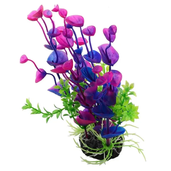 Artificial Plastic Water Plant Grass for Fish Tank Large Aquarium Creature Decoration Flower Ornament Decor Aquatic Accessories - Image 3