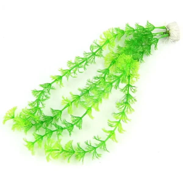Underwater Artificial Plastic Plants Decoration Aquarium Fish Tank Green Water Grass Ornaments Viewing Decor Pet Supplies - Image 7