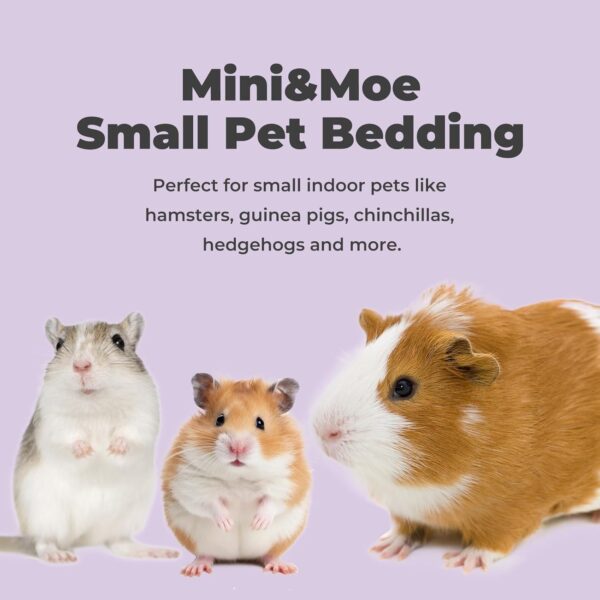 23L/50L Paper Small Pet Bedding Hamster Rabbits Guinea Pigs Odor Control Dust-Free Moisture Absorbent Natural Shavings Bedding - Image 5