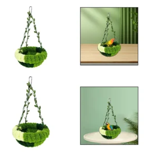 Bird Nest, Bird Perch Stand, Comfortable Bird Nest, Hanging Hammock for Cockatiels, Parrots, Lovebirds