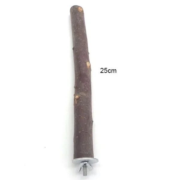 Natural Wood Pet Parrot Raw Wood Fork Tree Branch Stand Rack Squirrel Bird Hamster Branch Perches Chew Bite Toys Stick - Image 18