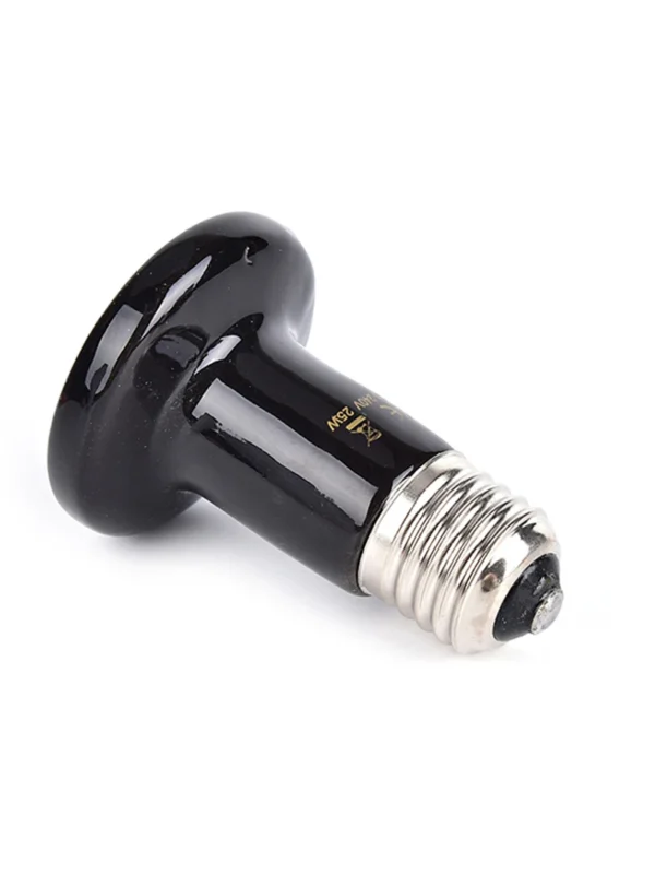 Reptile Heat Lamp Black Infrared Ceramic Emitter Heat Light Bulb Pet Brooder 220-240V Touch Lamp For Chameleon Cage Snake Tank - Image 4