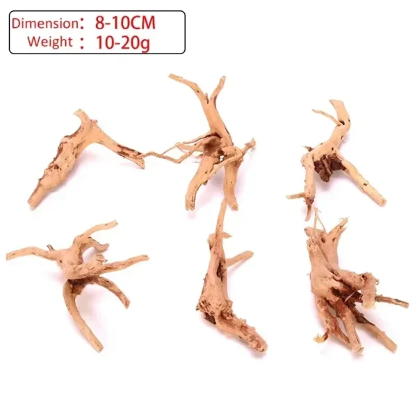 Fish Tank Decoration Natural Wooden Small Habitat Roots Driftwood Scenery  Decorative Ornaments Aquarium Landscape Tree Roots - Image 11