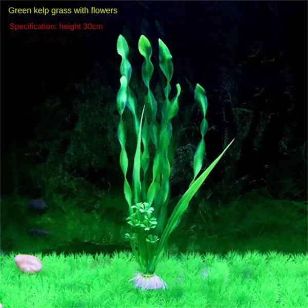 Artificial Underwater Plants Aquarium Decor Plants Fish Tank Landscaping Simulation Plants Water Grass Viewing Decorations - Image 12