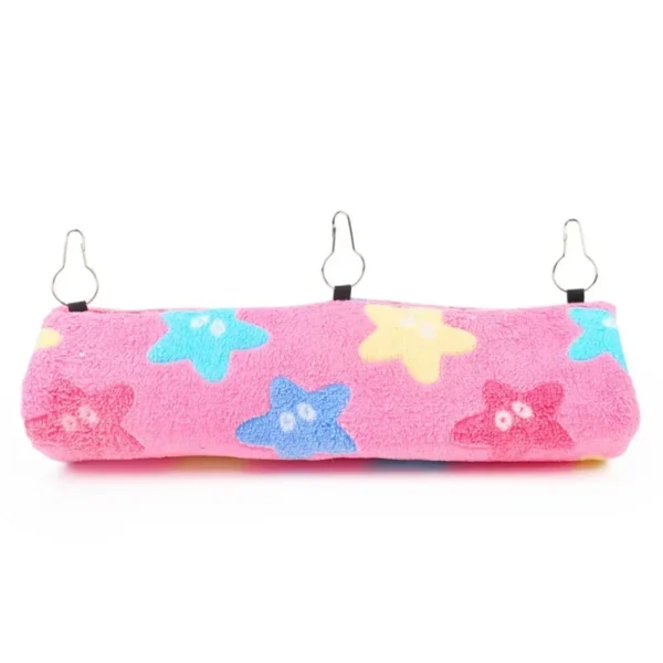 Hamster Tunnel Hammock Warm Sugar Glider Bed for Small Animal Ferret Squirrel Swing Nest Plush Tunnel Guinea Pig Accessories - Image 11