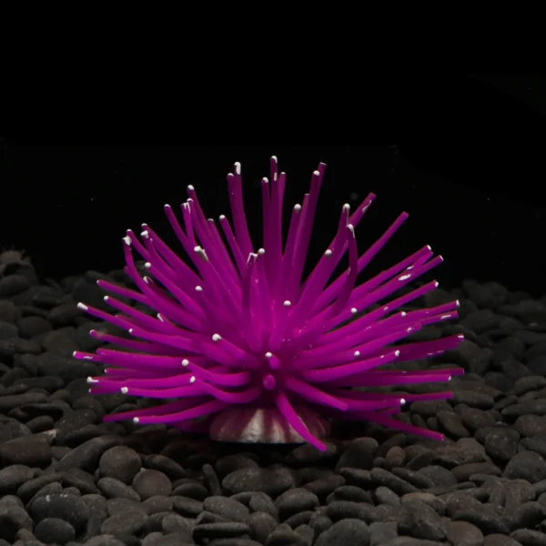 Luminous Simulation Sea Anemone Sea Urchin Silicone Color Coral Plant Aquarium Fish Tank Landscaping Decoration Home Ornaments - Image 8