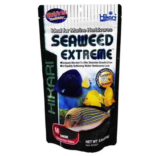 Hikari Marine Saltwater Aquarium Fish Food Vegetarian Herbivore Carnivore Seedweed Extreme - Image 4