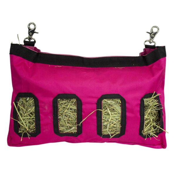 Hay Bag Hanging Pouch Feeder Holder Feeding Dispenser Container for Rabbit Guinea Pig Small Pet Animals Oxford cloth - Image 7