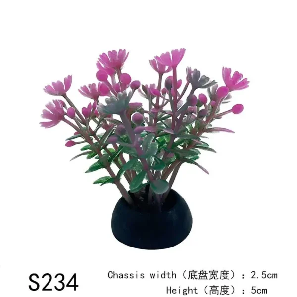 Artificial Underwater Plants Aquarium Decor Plants Fish Tank Landscaping Simulation Plants Water Grass Viewing Decorations - Image 19