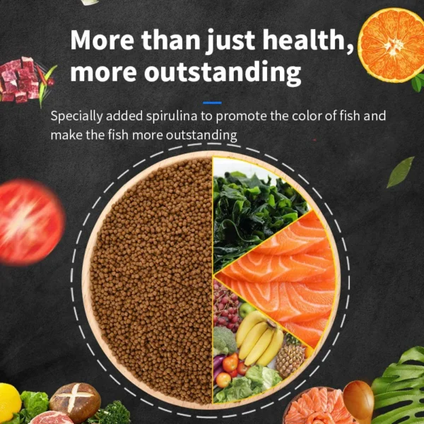 Super fresh betta fish feed, all natural protein rich in calcium, good for betta fish health and clean water quality - Image 4