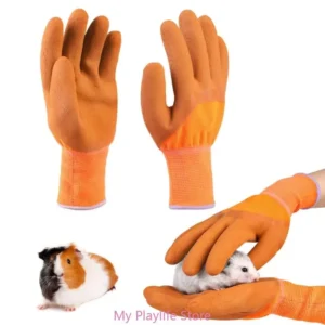 Pet Bite-resistant Gloves Anti Scratch Thickened Hand Protection Pet Training Assistant For Cats Dogs Squirrels Hamsters Birds