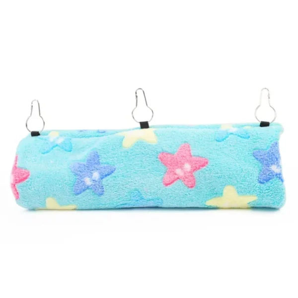 Hamster Tunnel Hammock Warm Sugar Glider Bed for Small Animal Ferret Squirrel Swing Nest Plush Tunnel Guinea Pig Accessories - Image 7