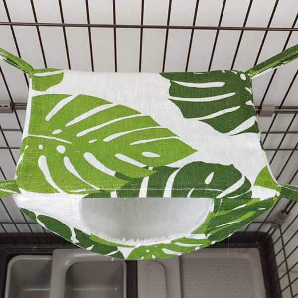 Ferret Hammock Warm Guinea Pig Hammock for Pets Play and Rest Small Animal Bed Cage for Chinchilla Parrot Sugar Glider Ferrets - Image 2