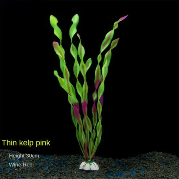 Artificial Underwater Plants Aquarium Decor Plants Fish Tank Landscaping Simulation Plants Water Grass Viewing Decorations - Image 13