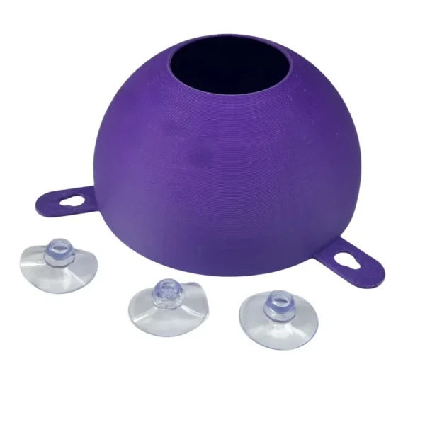 Decoration of dome shaped cave feeding boxes for reptiles such as geckos, tree frogs, lizards, etc - Image 7