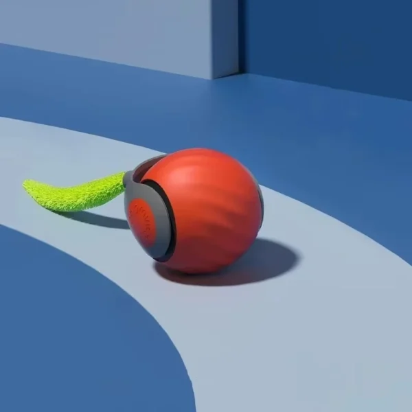 Cat Interactive Ball Toys Automatic Rolling Ball Faux Tail Rechargeable Smart Pet Electric Toy Dog Cat Training Imitate Mouse - Image 9