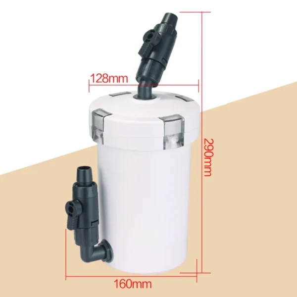Aquarium Filter Bucket Quiet External Canister with Sponge Replacement Accessory - Image 6