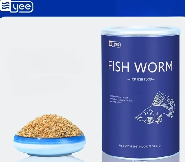 Aquarium Fish Food Dried Water Flea Guppy Fish Worm First Bite 1280ML - Image 3