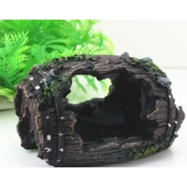Aquarium Artificial Barrel Cave Resin Ornaments Decorations Landscaping Accessories For Fish Tank Aquarium Decoration Supplies - Image 2