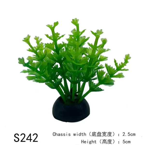 Artificial Underwater Plants Aquarium Decor Plants Fish Tank Landscaping Simulation Plants Water Grass Viewing Decorations - Image 17