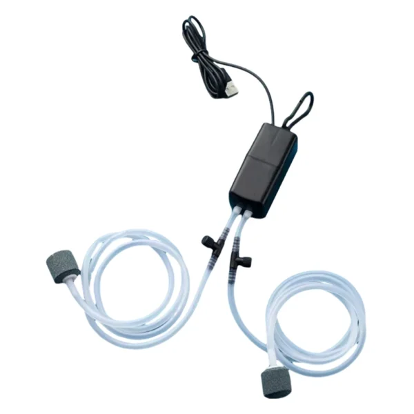Fish Tank Aerator USB Aquarium Oxygen Air Pump Fish Tank Silent Air Compressor Aerator Portable Fish Tank Accessories - Image 7