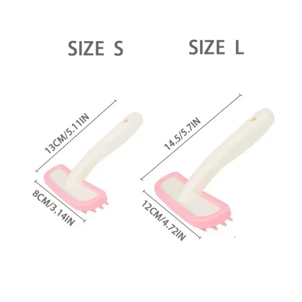 Pet Products Silicone Small Pet Rabbit Grooming Comb Trimmer Brush for Guinea Pig Chinchilla Cleaning Tool - Image 6