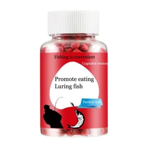 Universal concentrated bait, red fragrant fish food granules, aquatic feed, sea bass fishing bait, outdoor fishing accessories