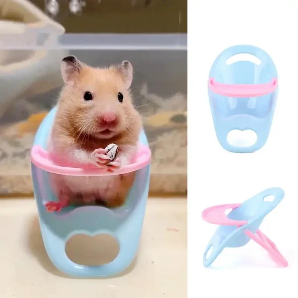 Hamsters Chair Guinea Pig Mini Feeding Chair Small Animal Furniture Hedgehog Supplies Animal Toys Photo Props Chair Pet Chair - Image 3