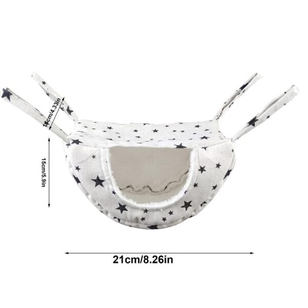 Ferret Hammock Winter Warm Guinea Pig Hammock Hanging Bed Small Pets Cage Accessories For Parrot Ferret Squirrel Hamster - Image 7