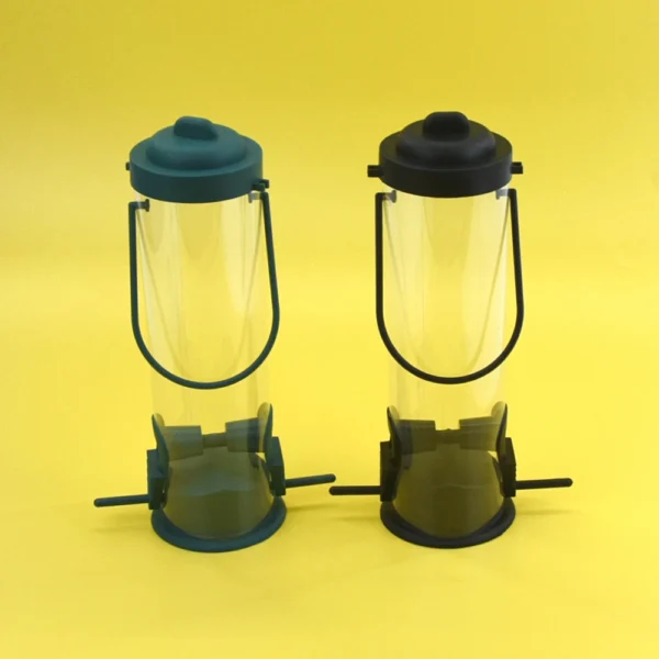 Automatic Bird Feeder With Multiple Holes Durable Hanging Design For Wild Flying Animals Outdoor Garden Paddock Patio - Image 5