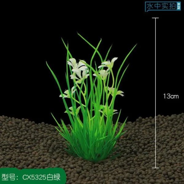 Artificial Underwater Plants Aquarium Decor Plants Fish Tank Landscaping Simulation Plants Water Grass Viewing Decorations - Image 9