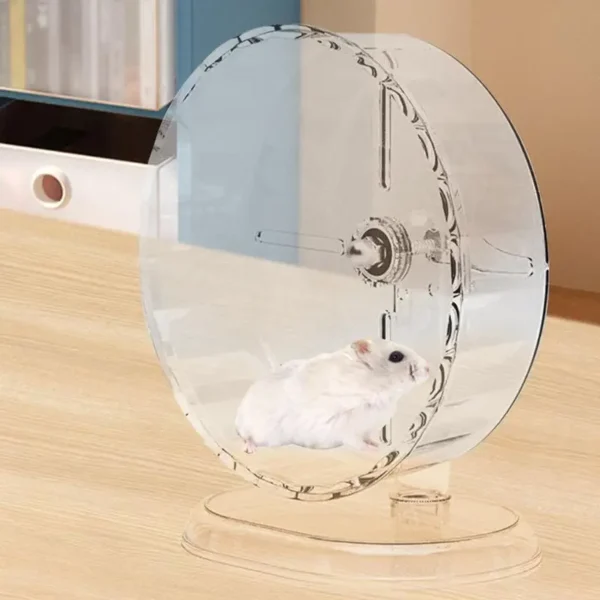 Silent Hamster Wheel Hedgehog Wheel Big Quiet Running Exercise Toy For Pet Chinchilla Dwarf Ferret Crab Hermit Syrian Hedgehog - Image 2