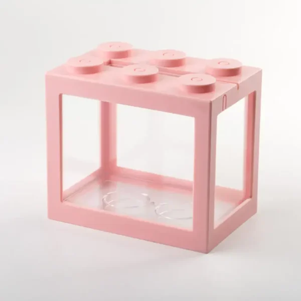 Aquarium Fish Tank Creative Multicolor Stackable Building Blocks Ecological for Small Reptile Pet Box Landscape Seawedecoration - Image 10