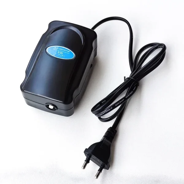 Aquarium 5W Silent Air Pump 220V-240V 110V Fish Tank Quiet Bubble Pump Oxygenation Air Stone Accessories Aquarium Air Compressor - Image 3